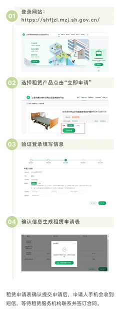便捷贴心·一月起上海康复辅具社区租赁服务在线开启